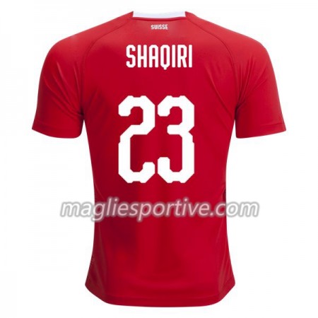 Completo Calcio Svizzera Shaqiri 23 Divisa Prima Mondiali 2018